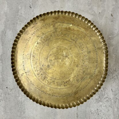 indian brass table