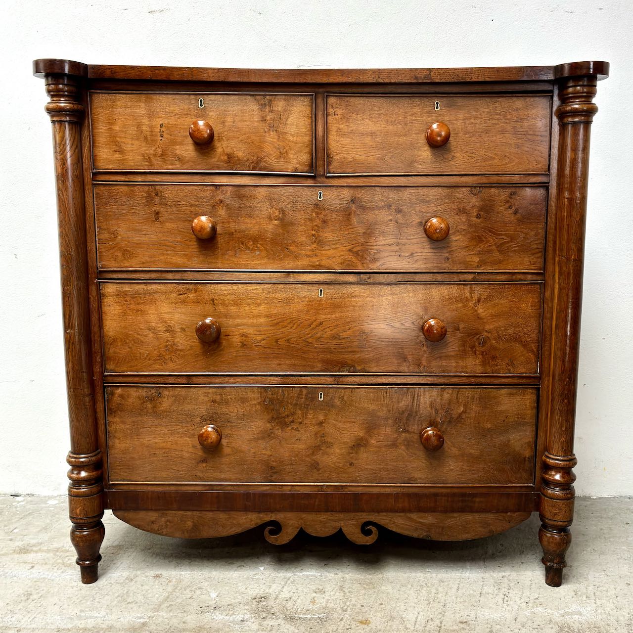 Antique Oak Chest of Drawers